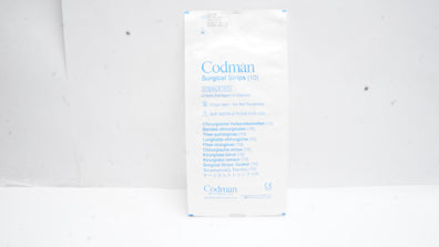 Codman 80-1450 Surgical Strips 1/4inch x 6inch (x) - Pack of 10